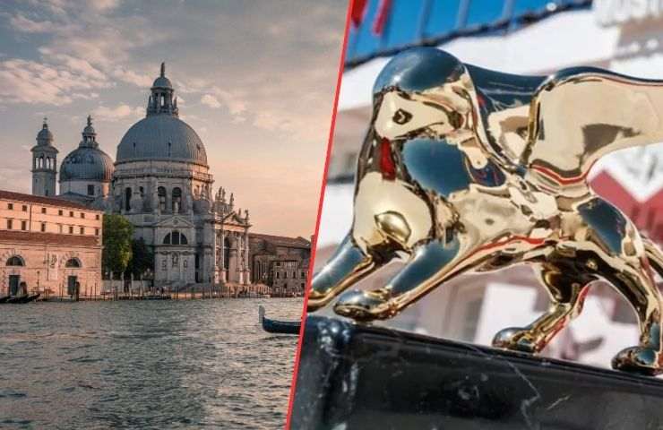La città di Venezia che ospita la mostra del Cinema